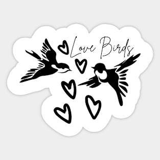 Love Birds for valentine's day Sticker